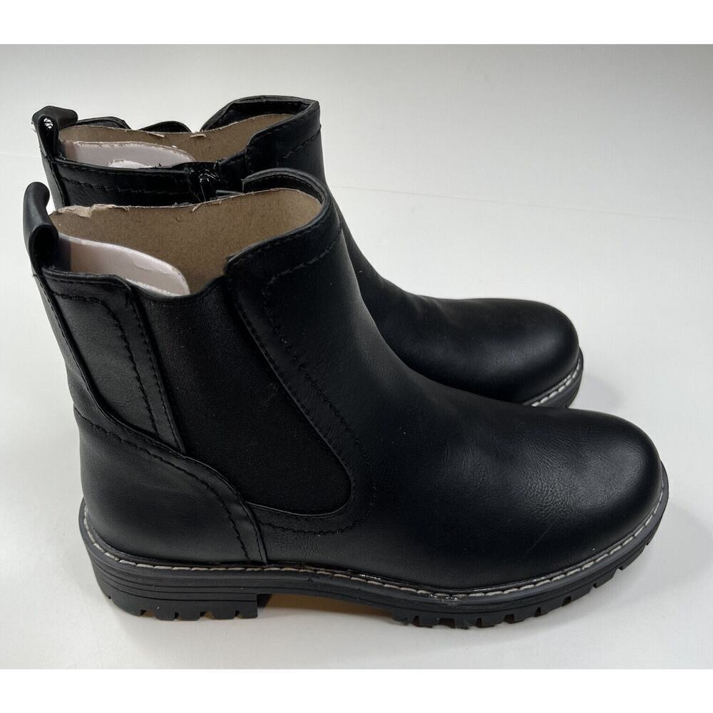 NEW SO Kennedy Zip Up Ankle Boots Size 7.5 Women’s Black